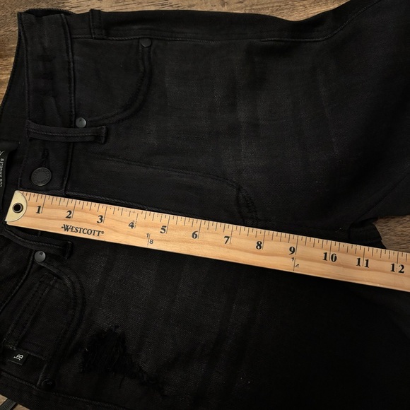 Judy Blue Black High Rise Stretch Flare jeans size 1/25 - Picture 9 of 10